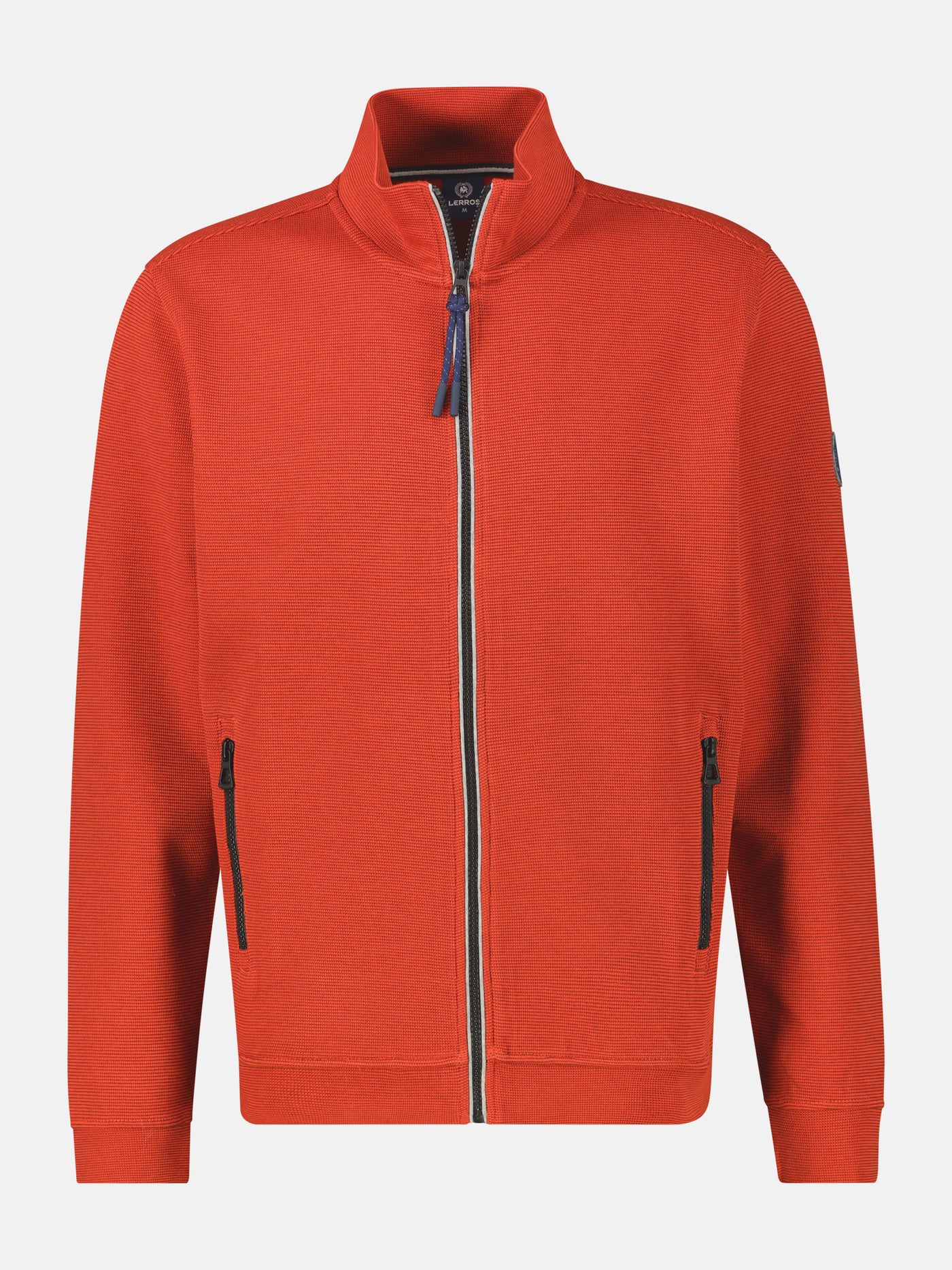 Sweatjacke in weicher Strukturqualität - LERROS