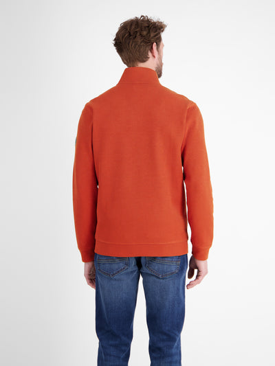 Sweatjacke in weicher Strukturqualität - LERROS