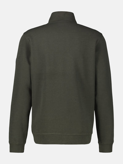 Sweatjacke in weicher Strukturqualität - LERROS