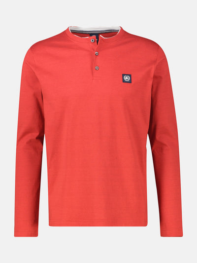 Serafino-Langarmshirt für Herren - LERROS