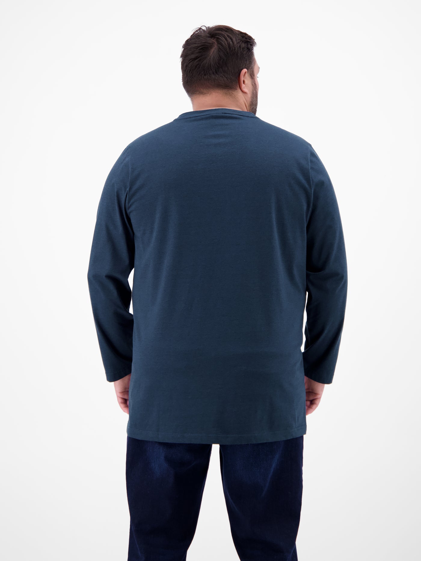 Serafino-Langarmshirt für Herren - LERROS