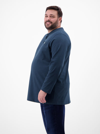 Serafino-Langarmshirt für Herren - LERROS