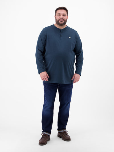 Serafino-Langarmshirt für Herren - LERROS