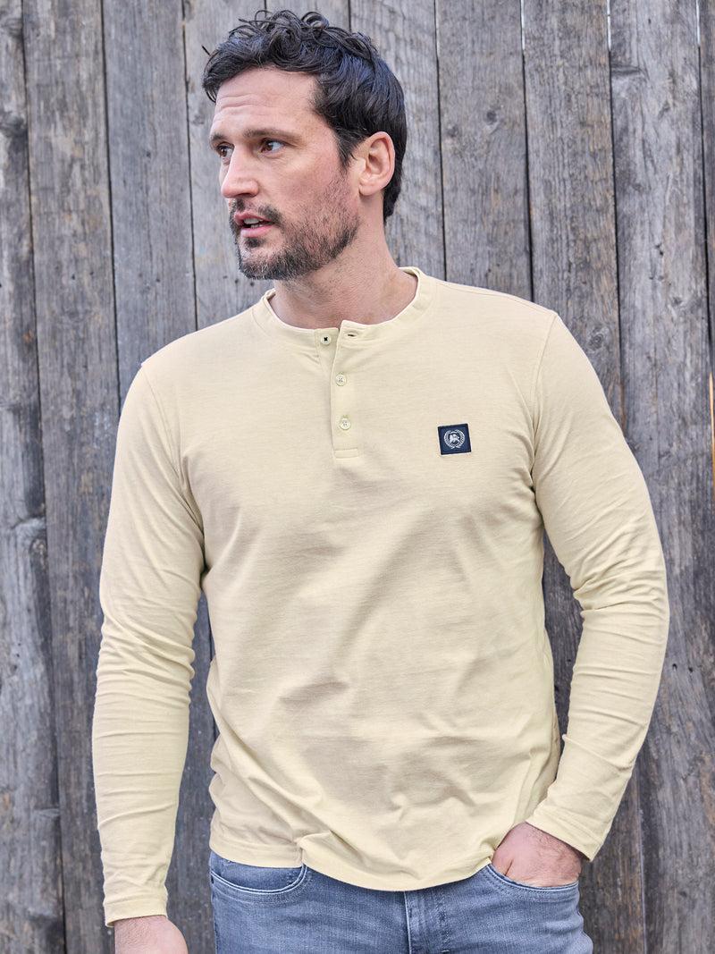 Serafino-Langarmshirt für Herren - LERROS