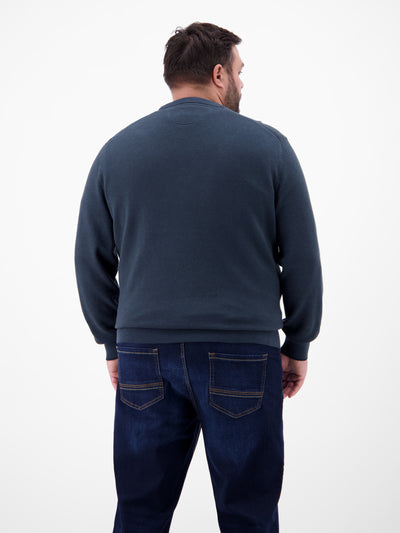 Leichter Herren Strickpullover - LERROS