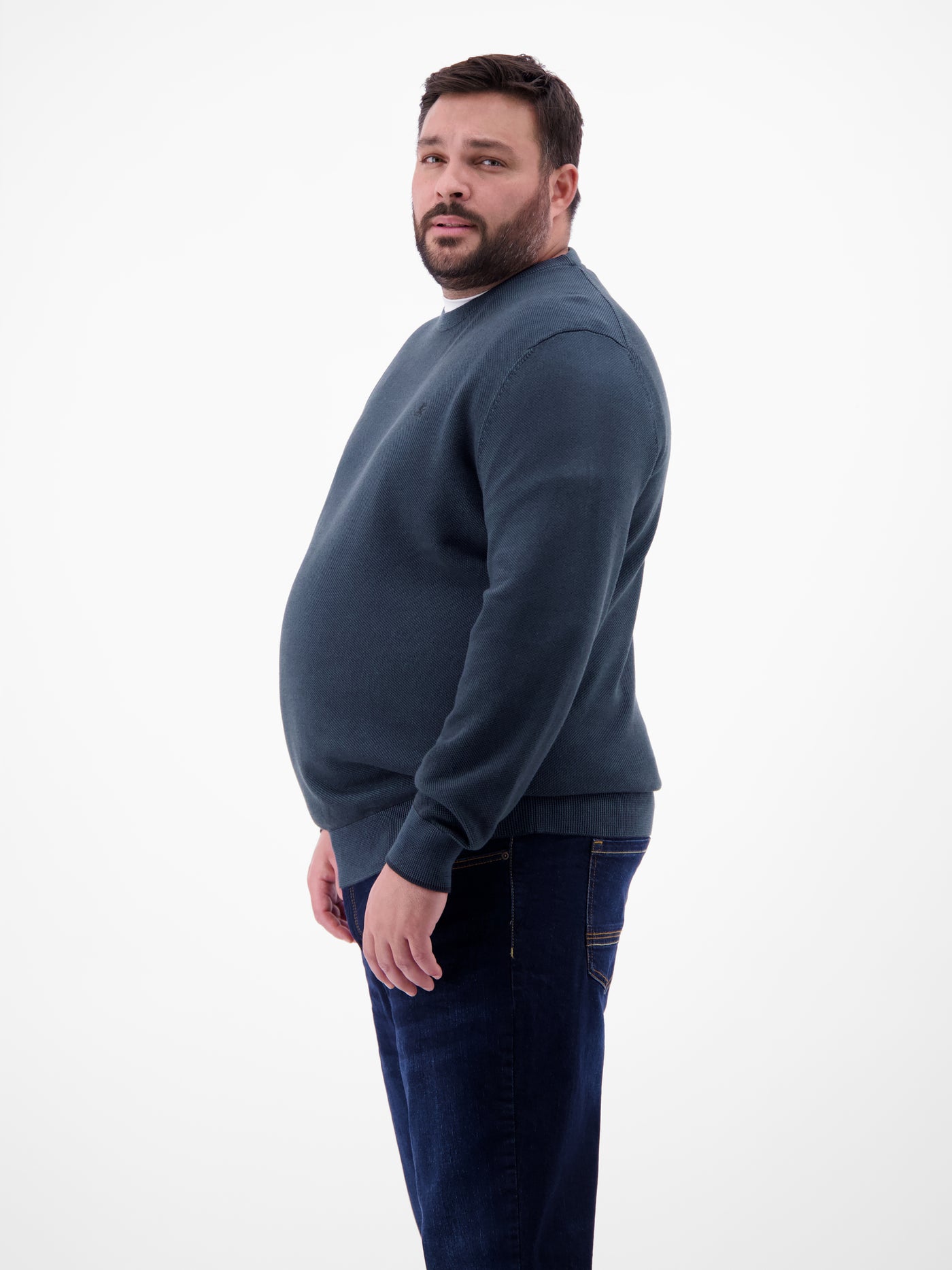 Leichter Herren Strickpullover - LERROS