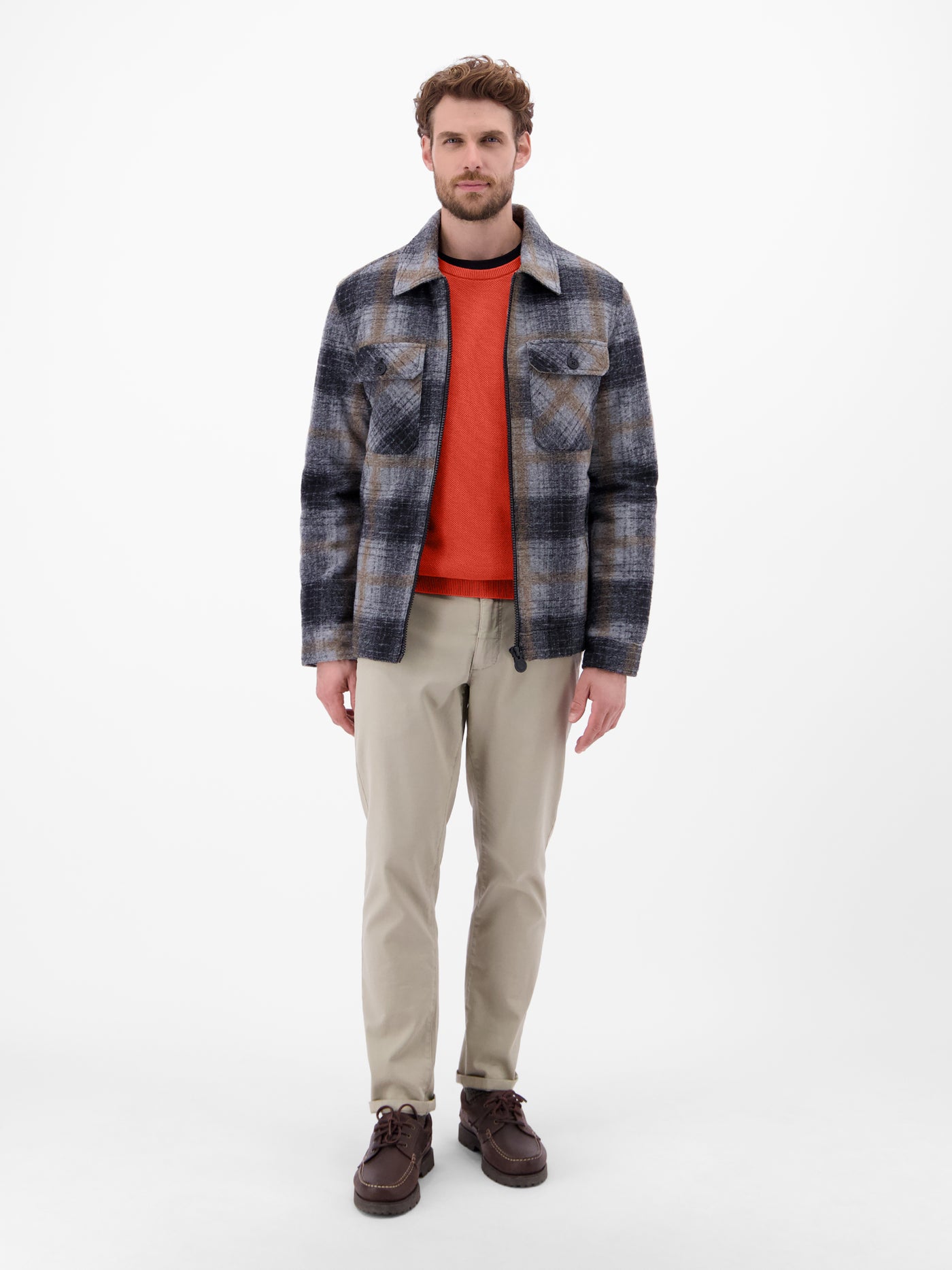 Leichter Herren Strickpullover - LERROS