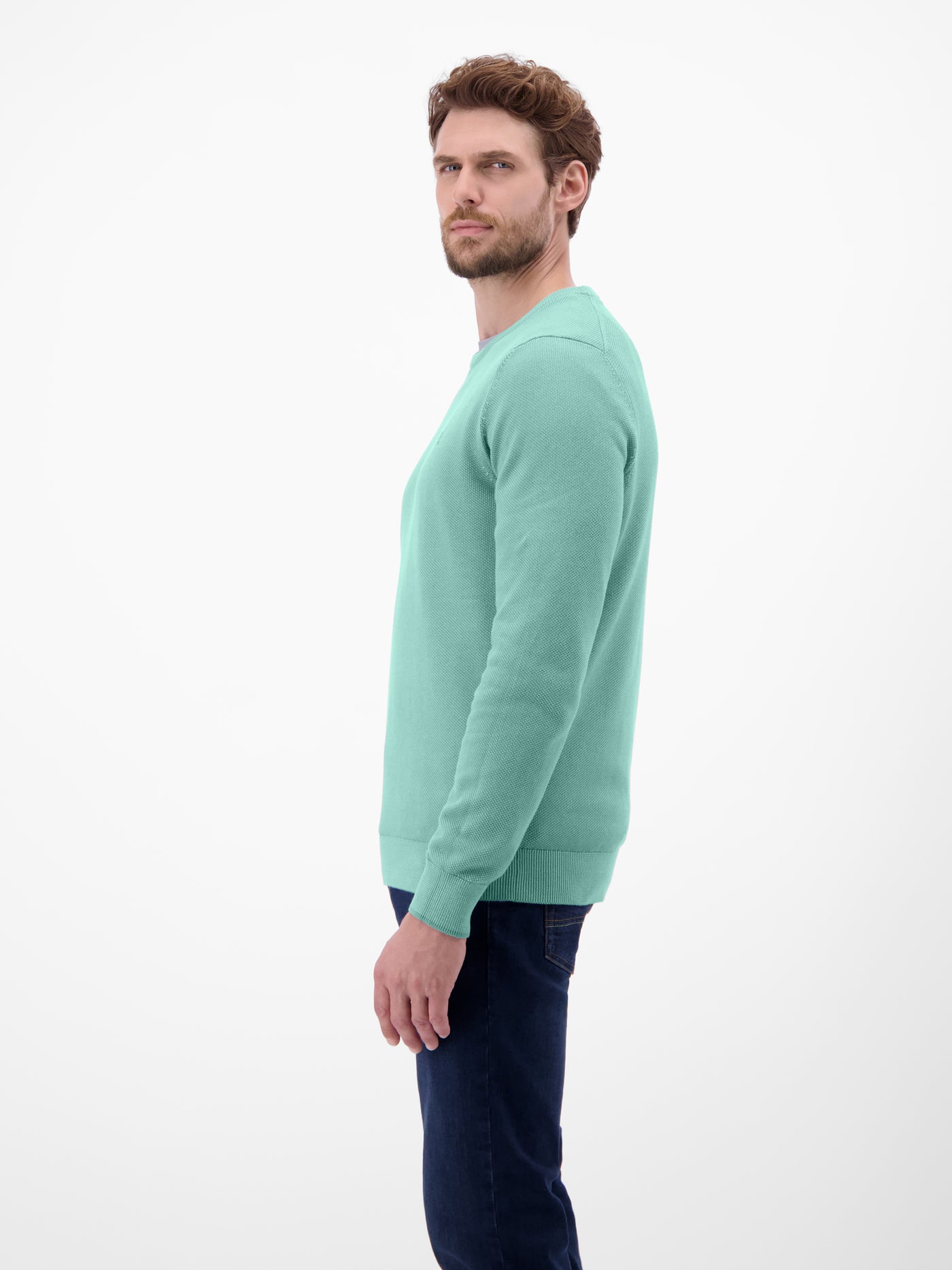 Leichter Herren Strickpullover - LERROS