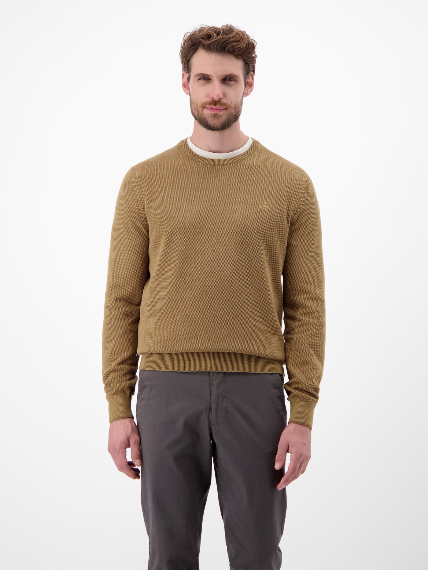 Leichter Herren Strickpullover - LERROS