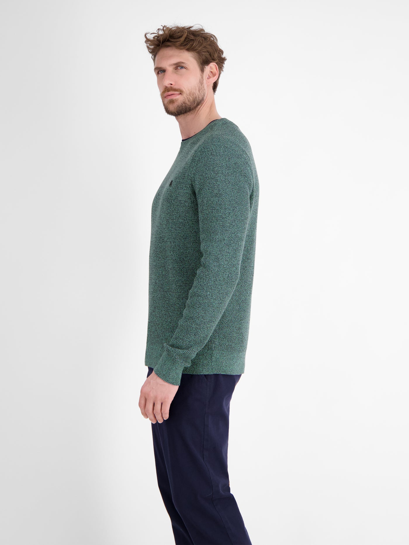 Herren Strickpullover in Strukturqualität - LERROS