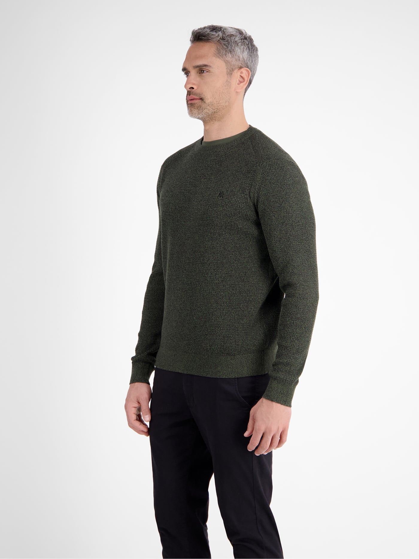 Herren Strickpullover in Strukturqualität - LERROS