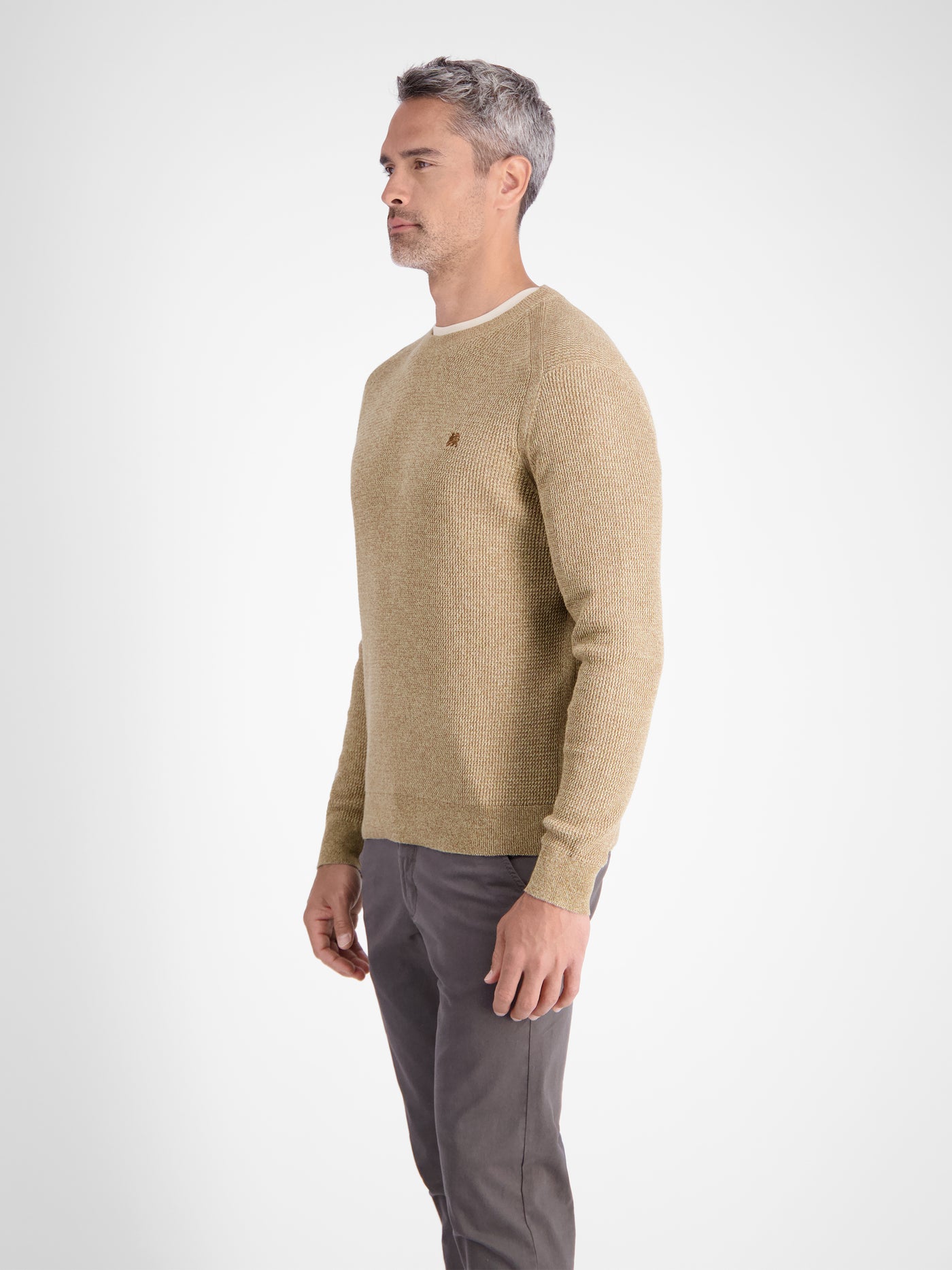 Herren Strickpullover in Strukturqualität - LERROS
