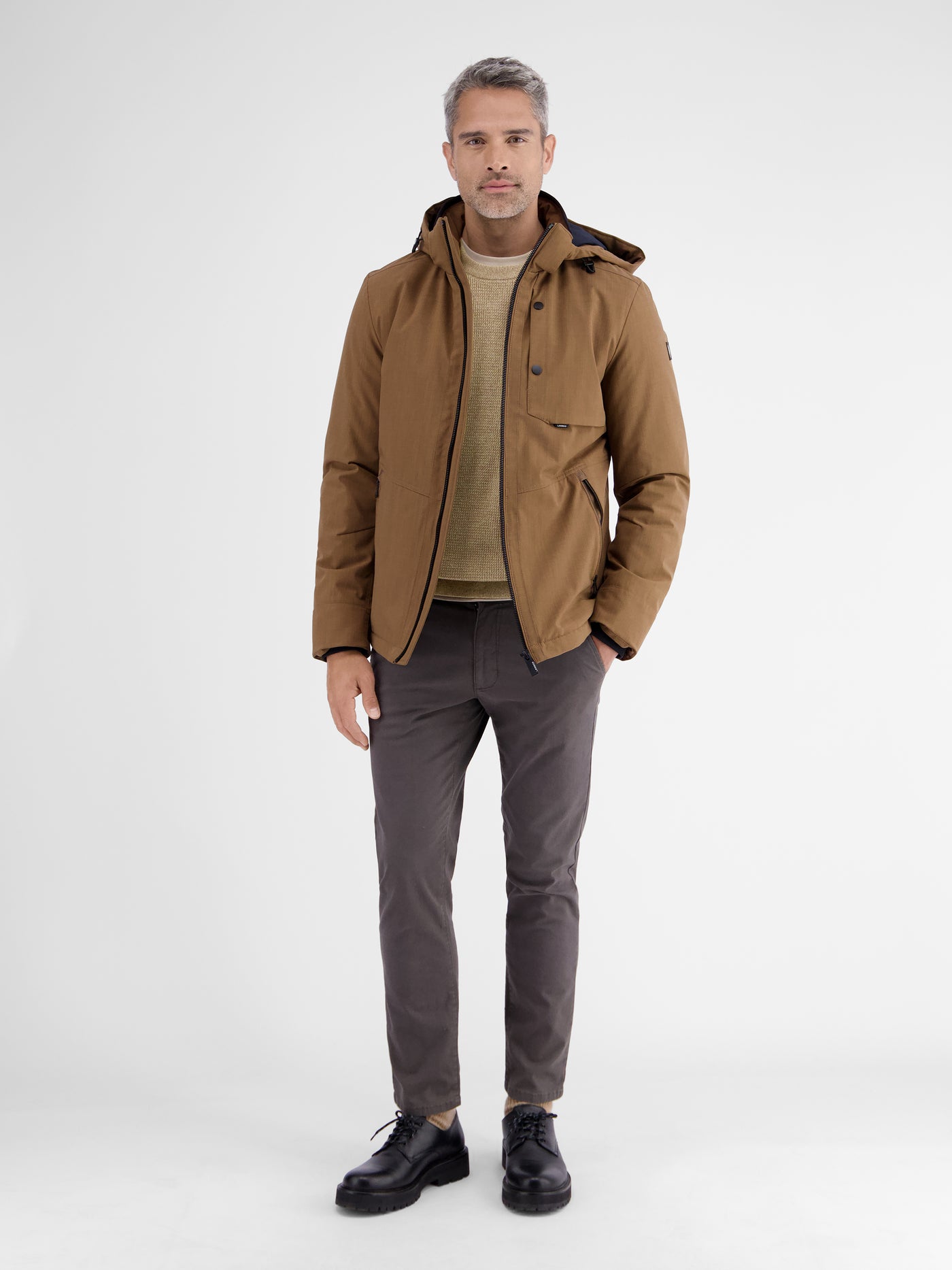 Herren Strickpullover in Strukturqualität - LERROS