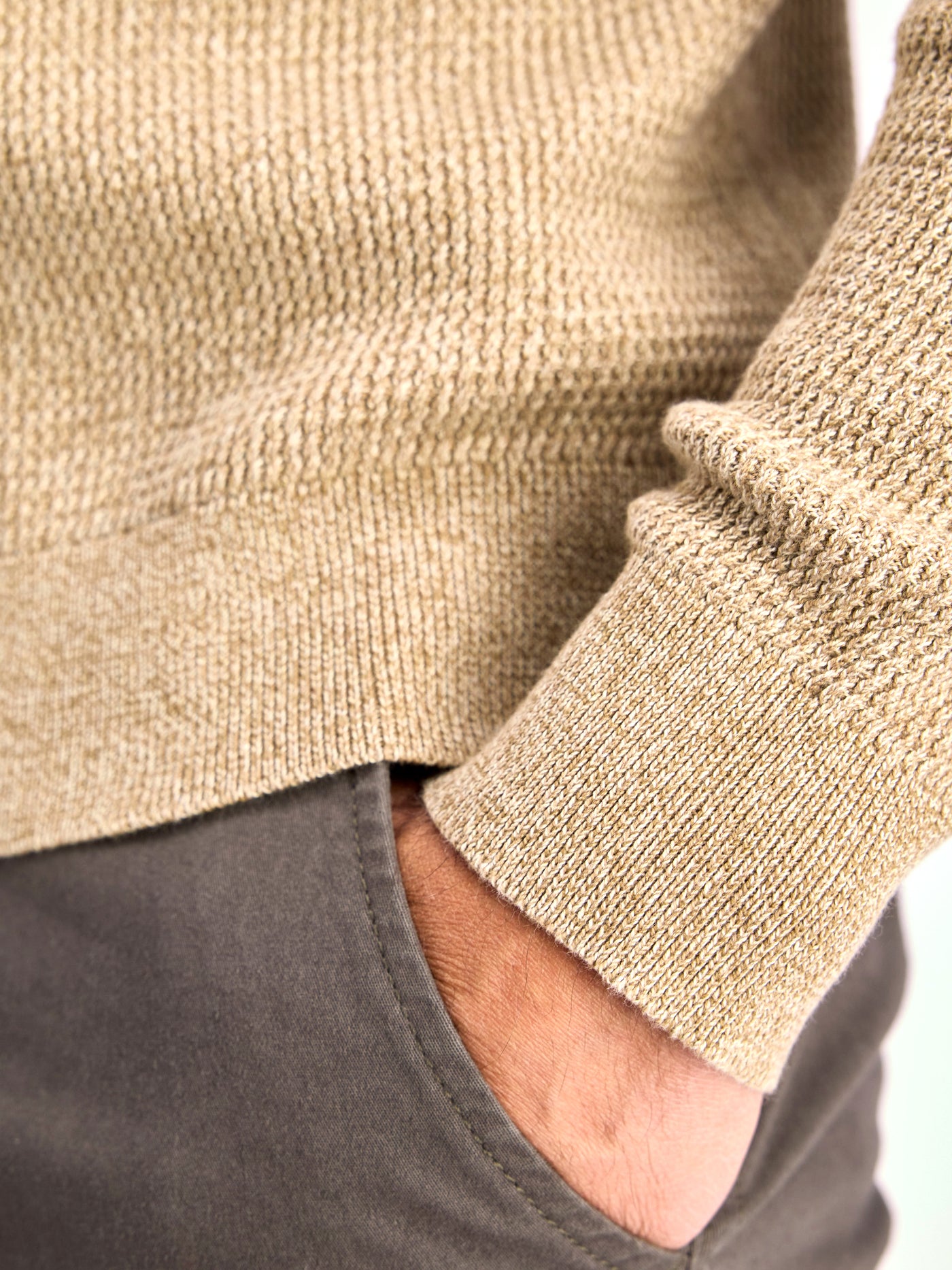 Herren Strickpullover in Strukturqualität - LERROS