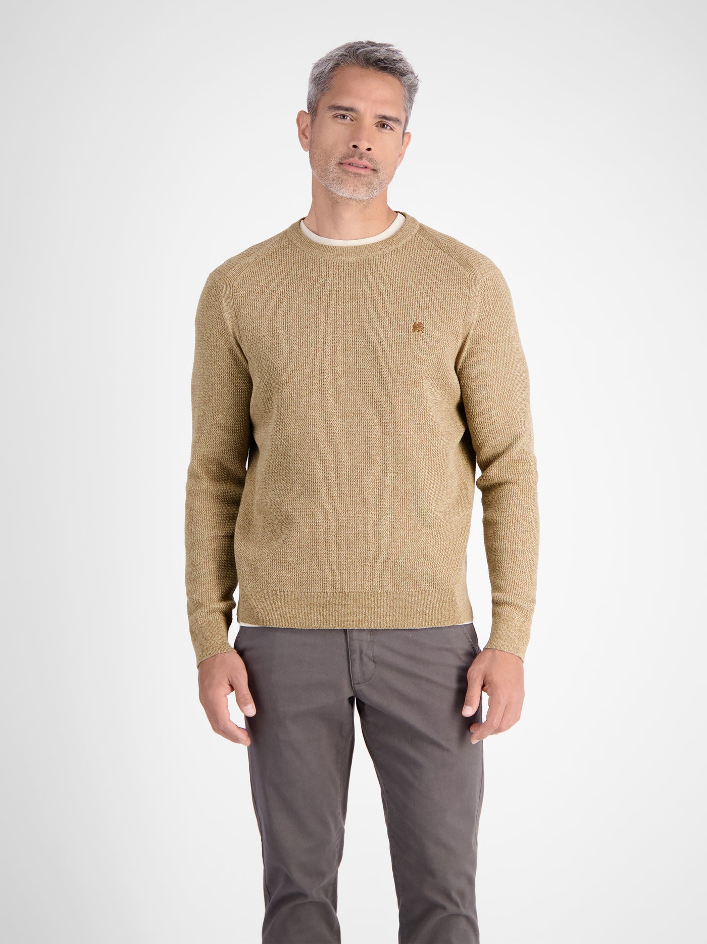 Herren Strickpullover in Strukturqualität - LERROS