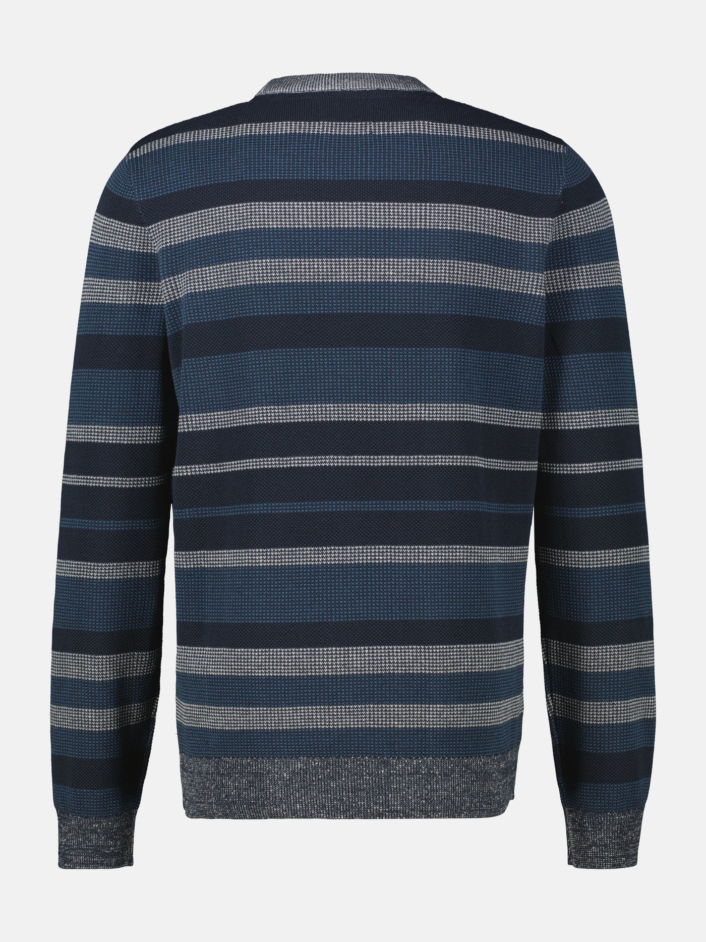 Gestreifter Strickpullover - LERROS