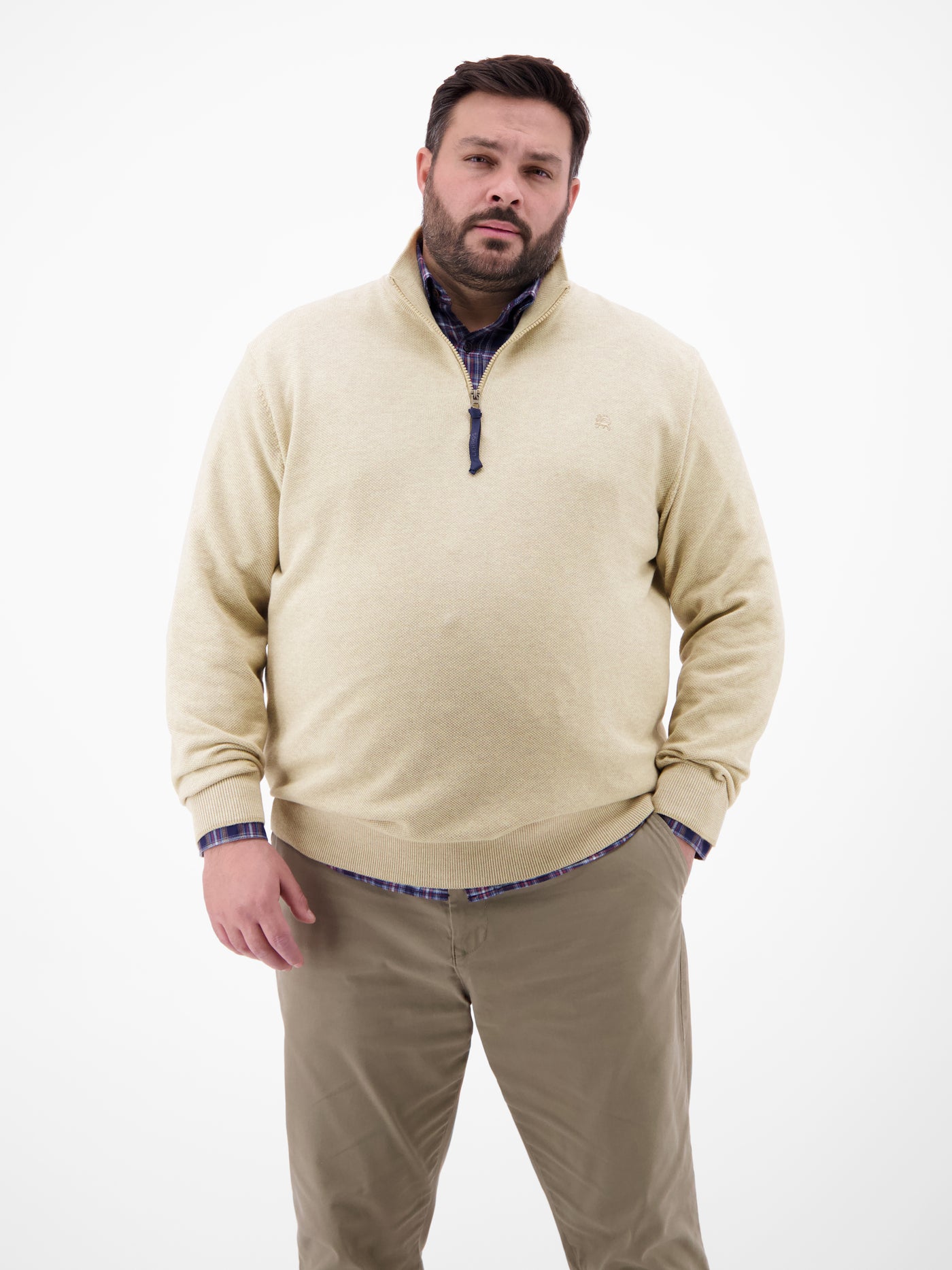 Herren Stricktroyer in lebendiger Optik - LERROS