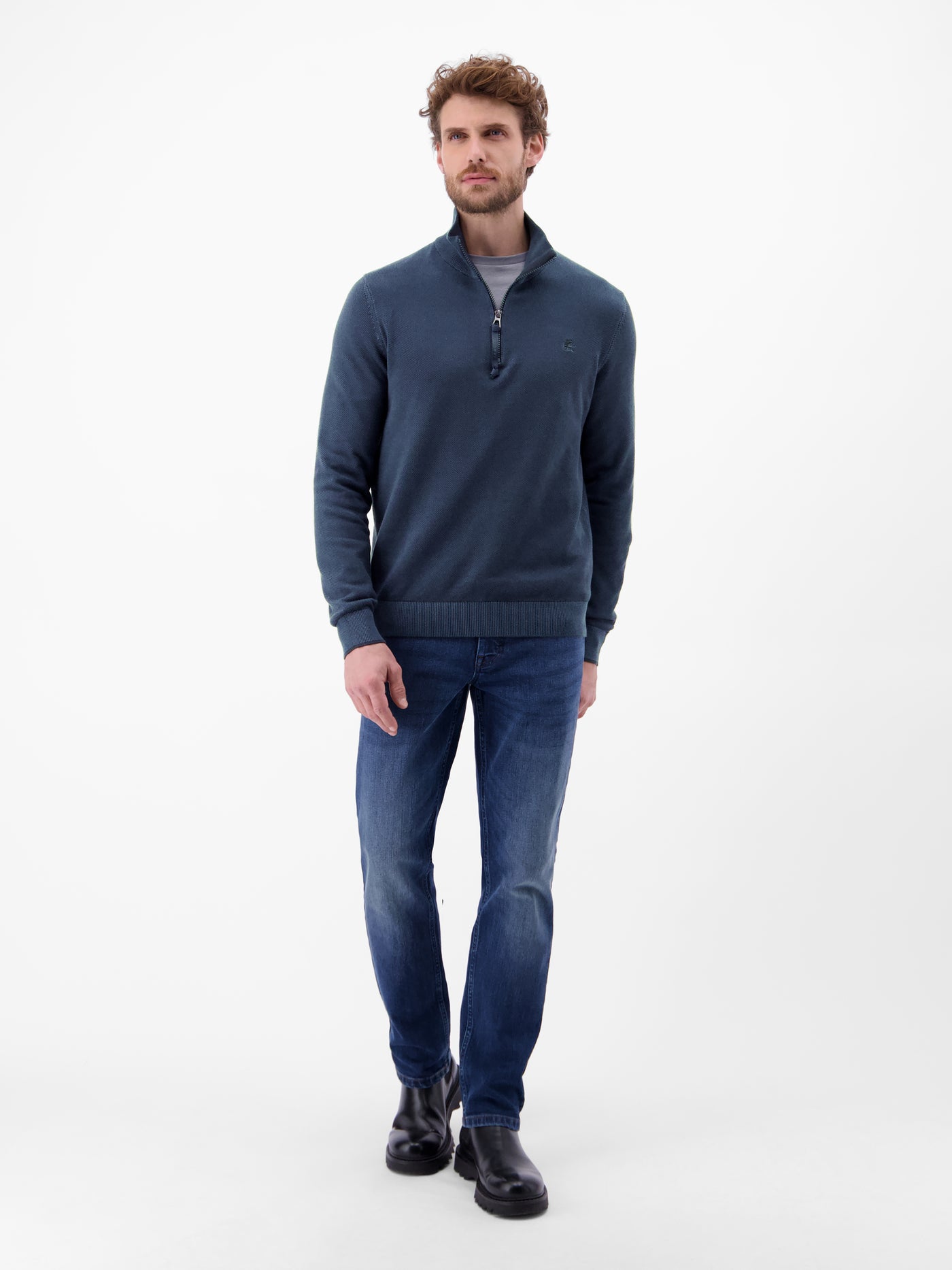 Herren Stricktroyer in lebendiger Optik - LERROS