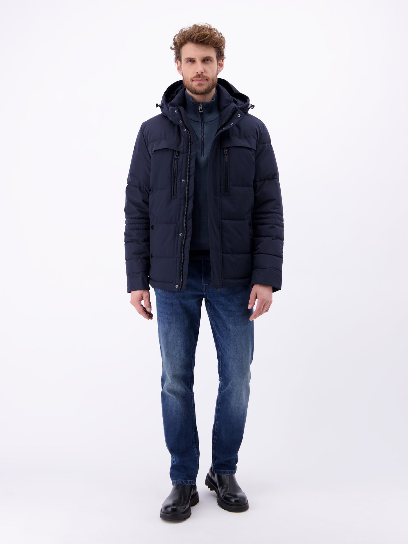 Herren Stricktroyer in lebendiger Optik - LERROS