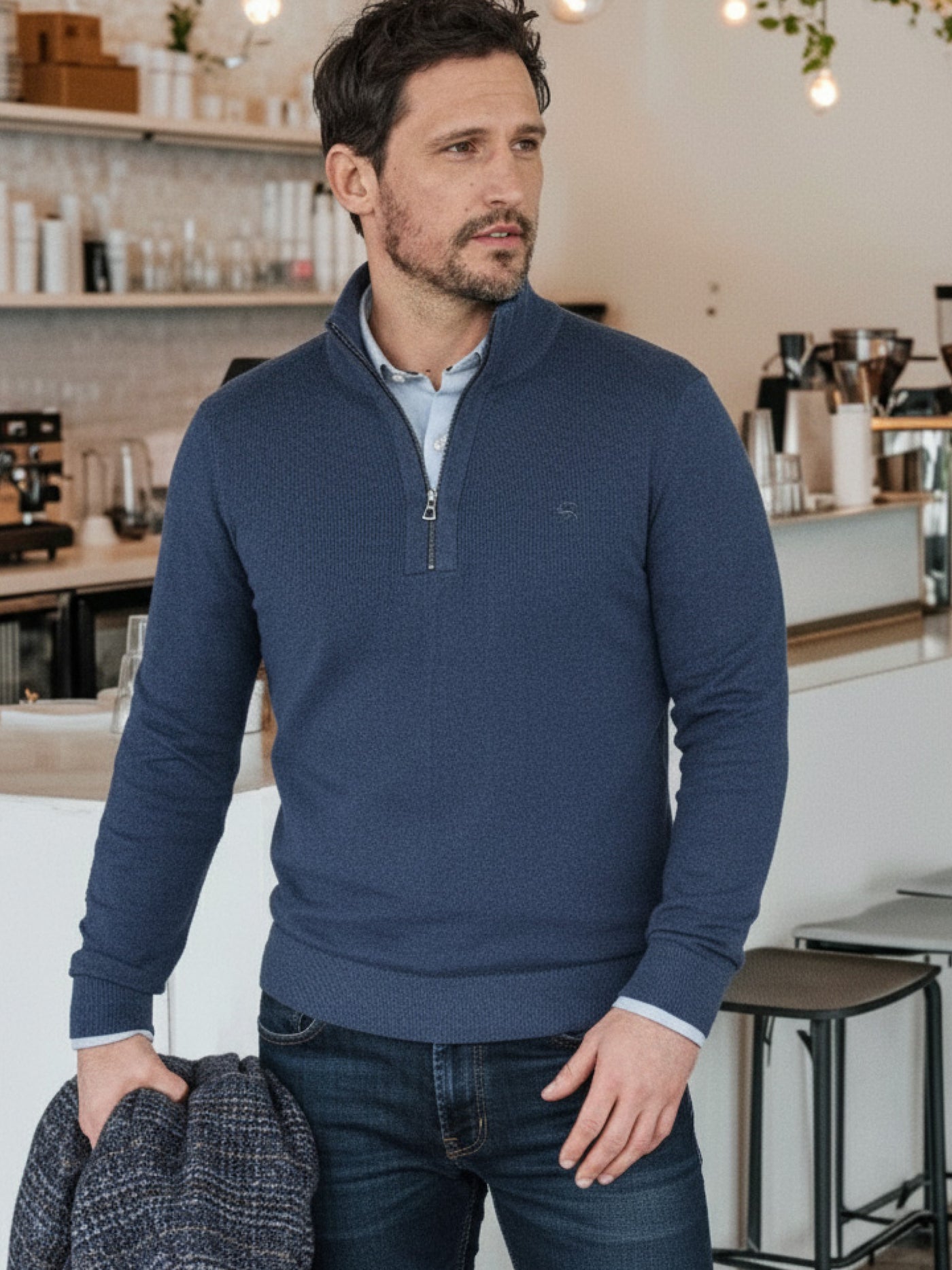 Herren Stricktroyer in lebendiger Optik - LERROS