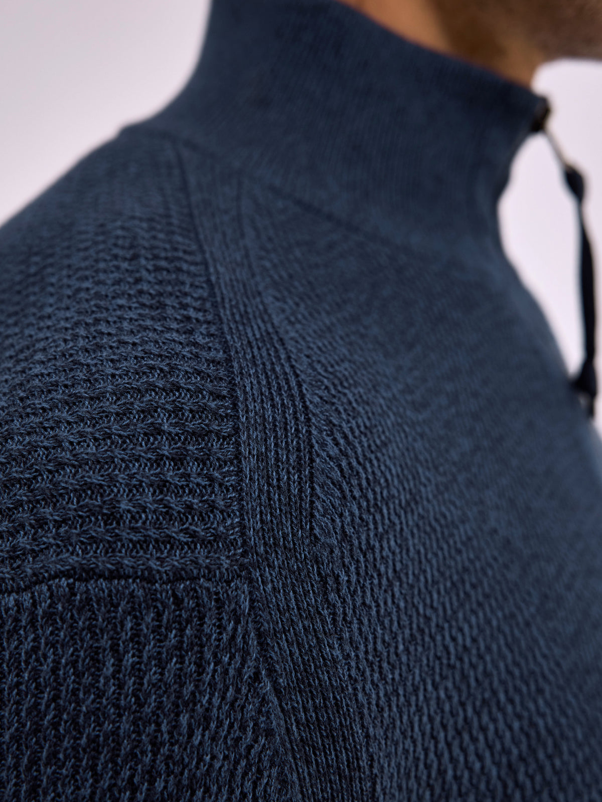 Herren Stricktroyer in Melange-Optik - LERROS
