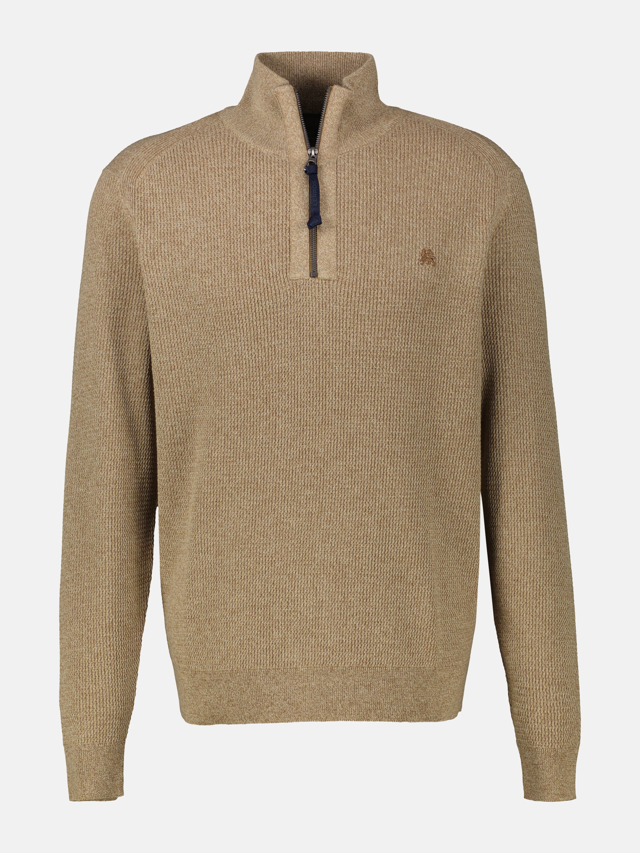 Herren Stricktroyer in Melange-Optik - LERROS
