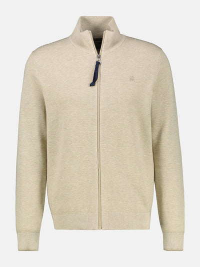 Melange-Strickjacke für Herren - LERROS