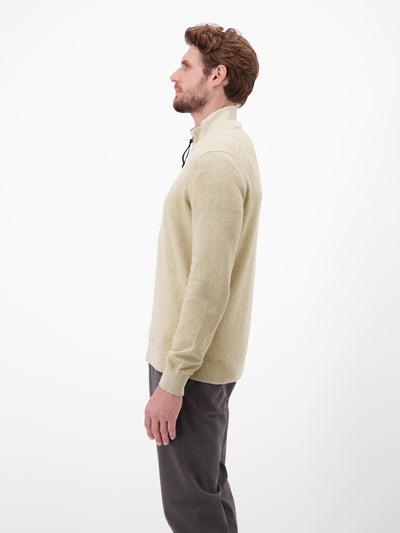 Melange-Strickjacke für Herren - LERROS