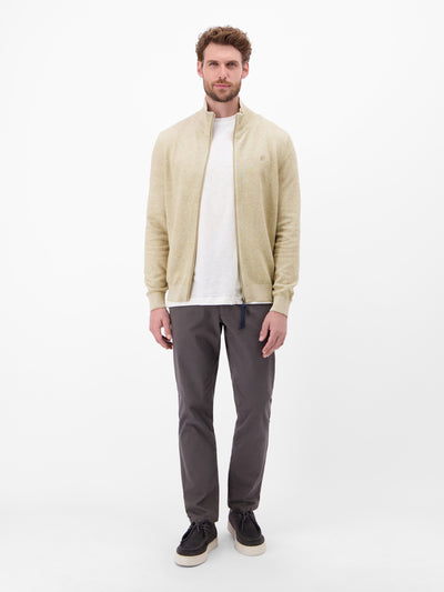 Melange-Strickjacke für Herren - LERROS