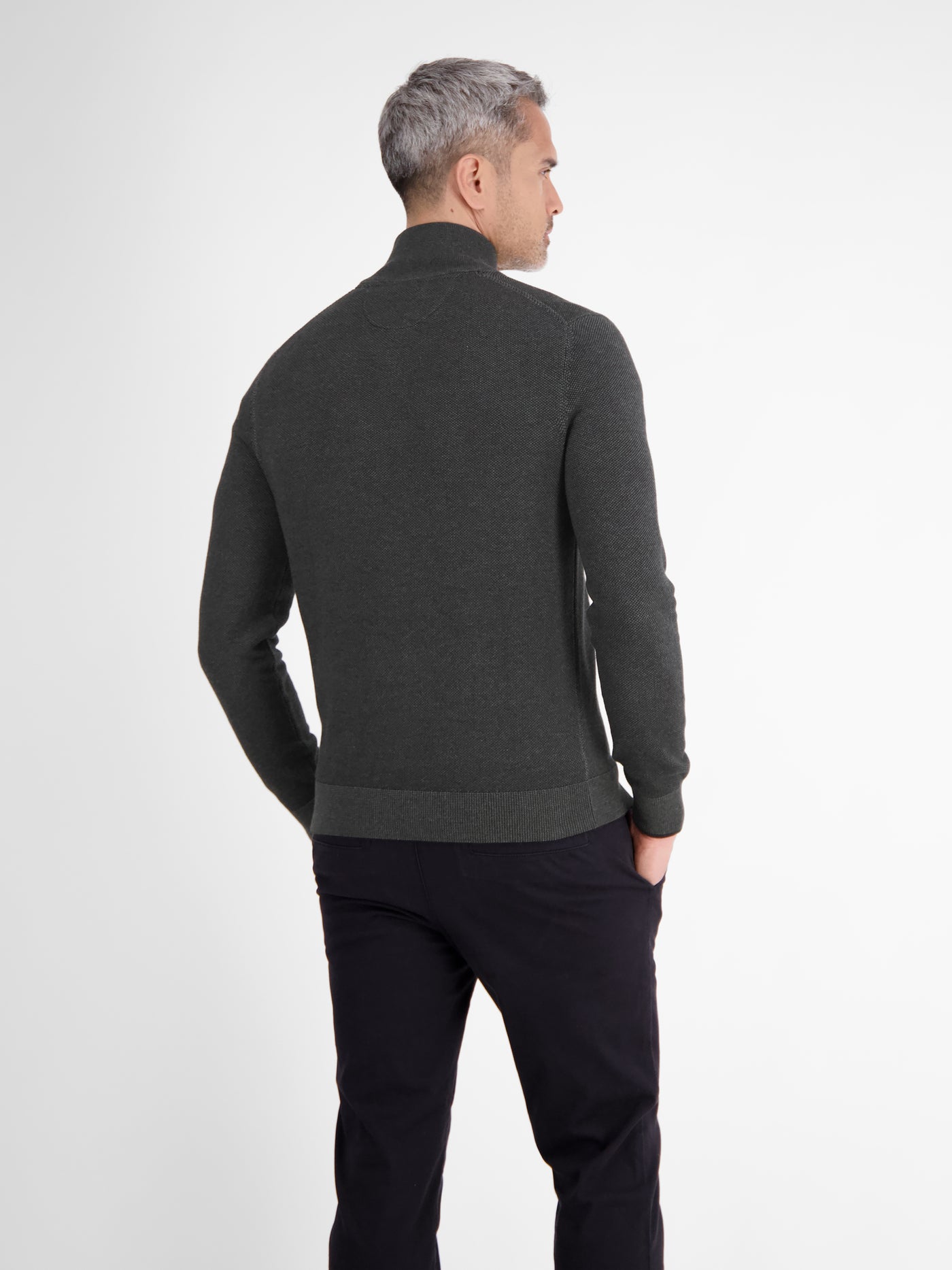 Melange-Strickjacke für Herren - LERROS