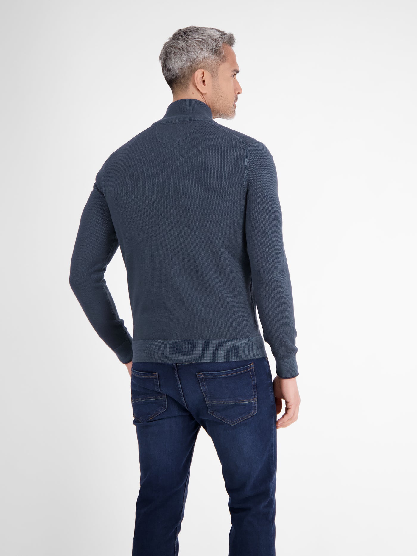 Melange-Strickjacke für Herren - LERROS