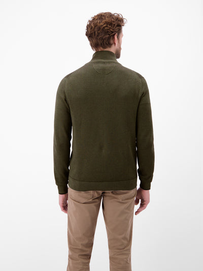 Melange-Strickjacke für Herren - LERROS