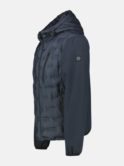 Sportive Hybrid-Jacke mit Steppfront - LERROS