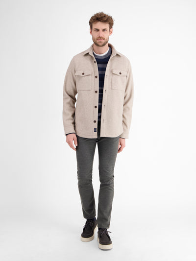 Herren Hose CONLIN in Wolloptik, SLIM FIT - LERROS