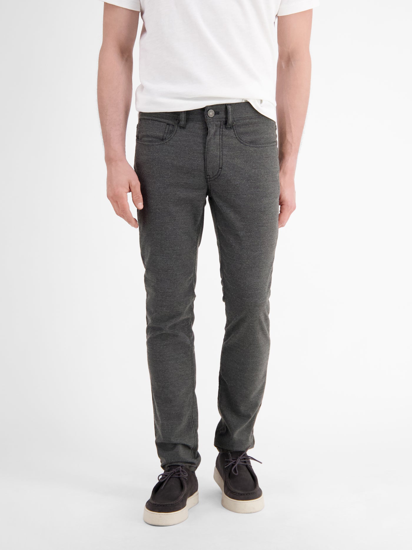 Herren Hose CONLIN in Wolloptik, SLIM FIT - LERROS