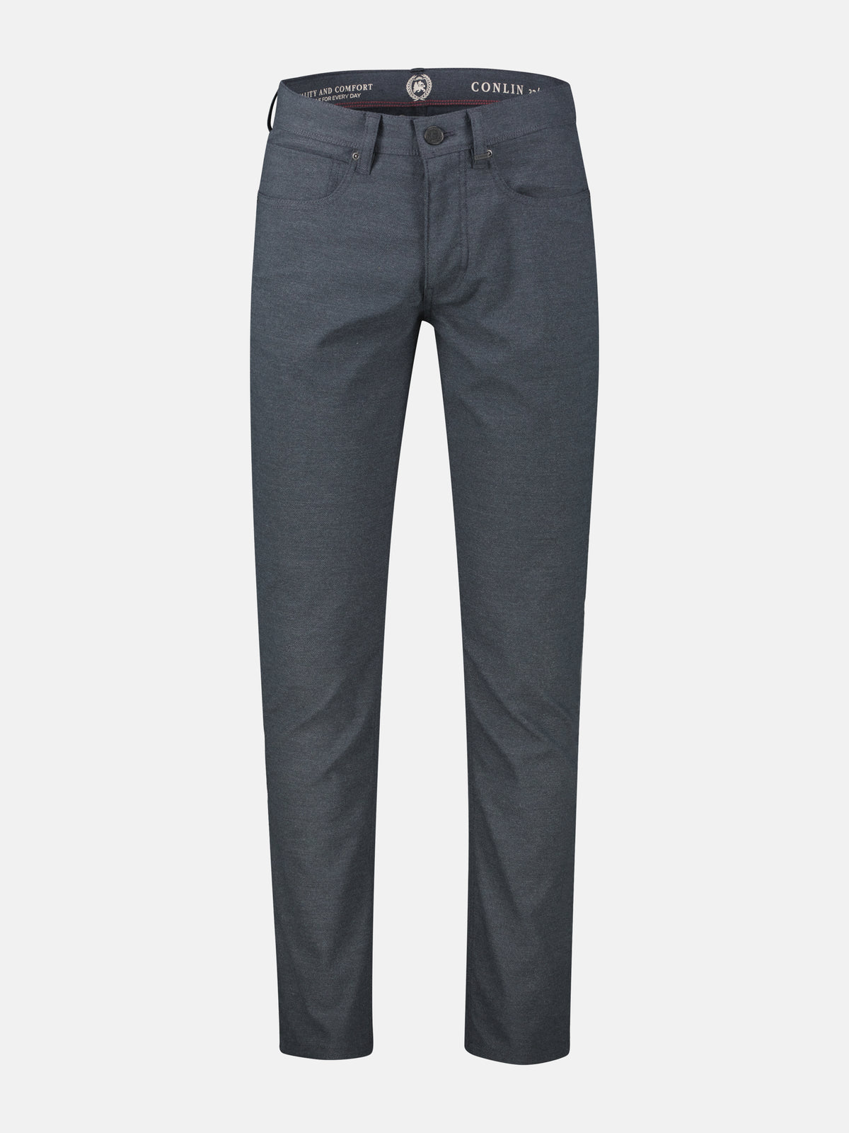 Herren Hose CONLIN in Wolloptik, SLIM FIT - LERROS