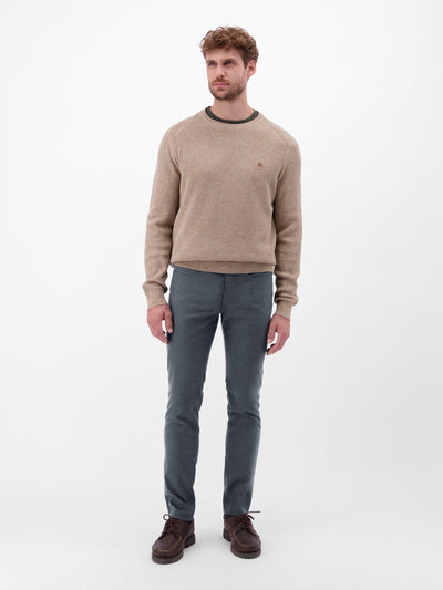 Herren Hose CONLIN in Wolloptik, SLIM FIT - LERROS