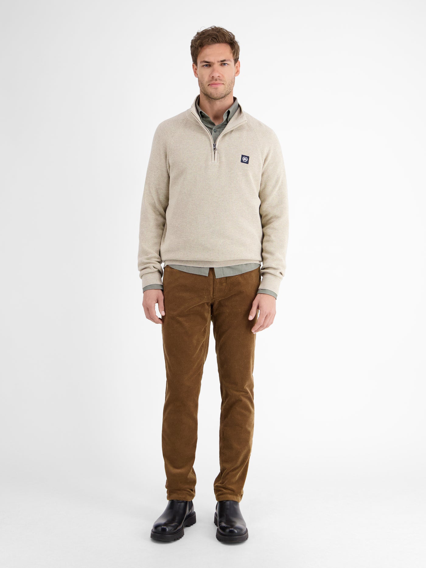 Cordhose, SLIM FIT, modisch und lässig - LERROS