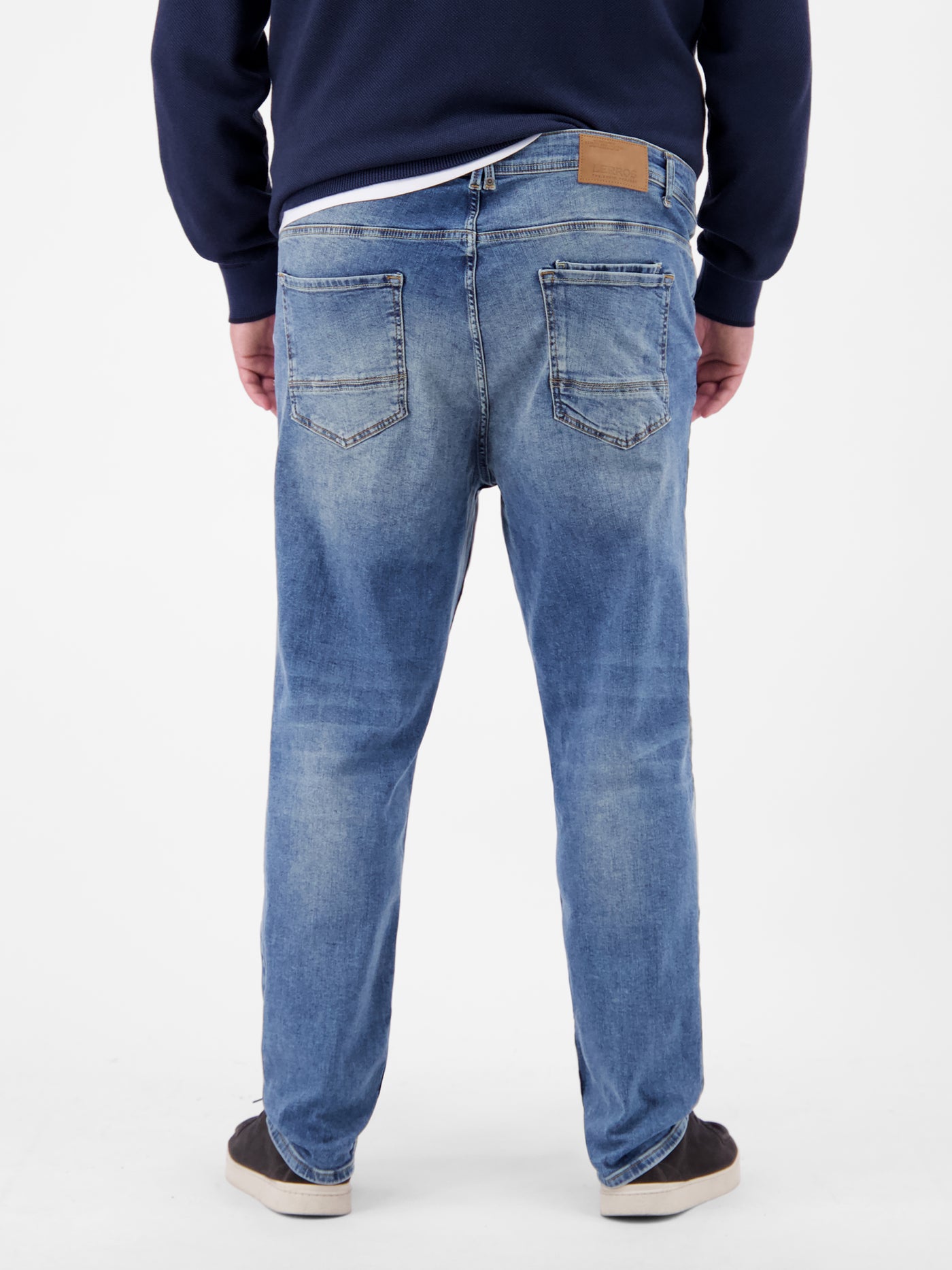 Herren Jeans BAXTER in Übergrössen, Straight Leg - LERROS