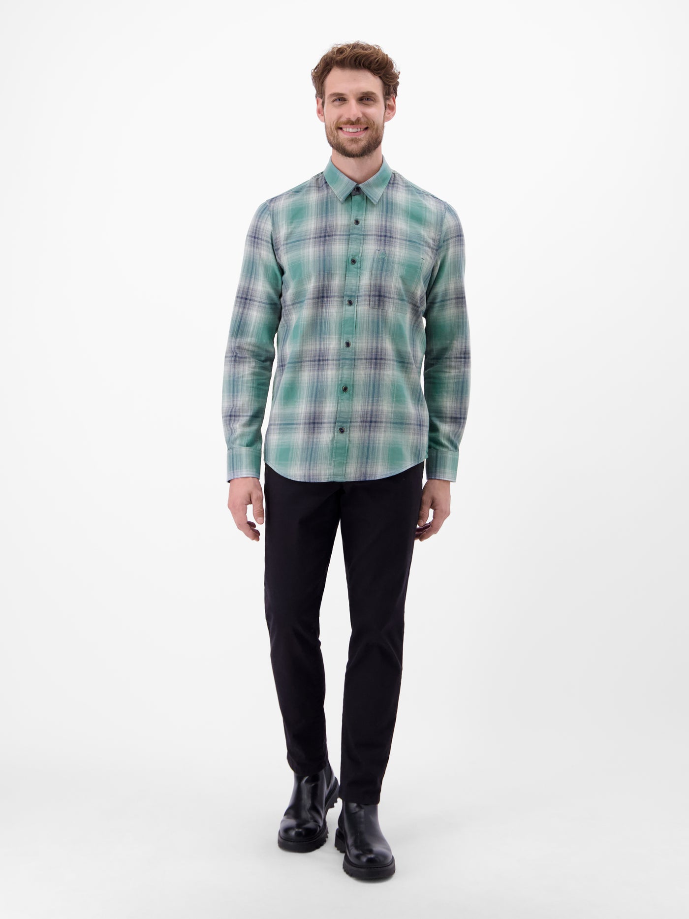 Herren Karohemd, charakterstark und stilbewusst - LERROS