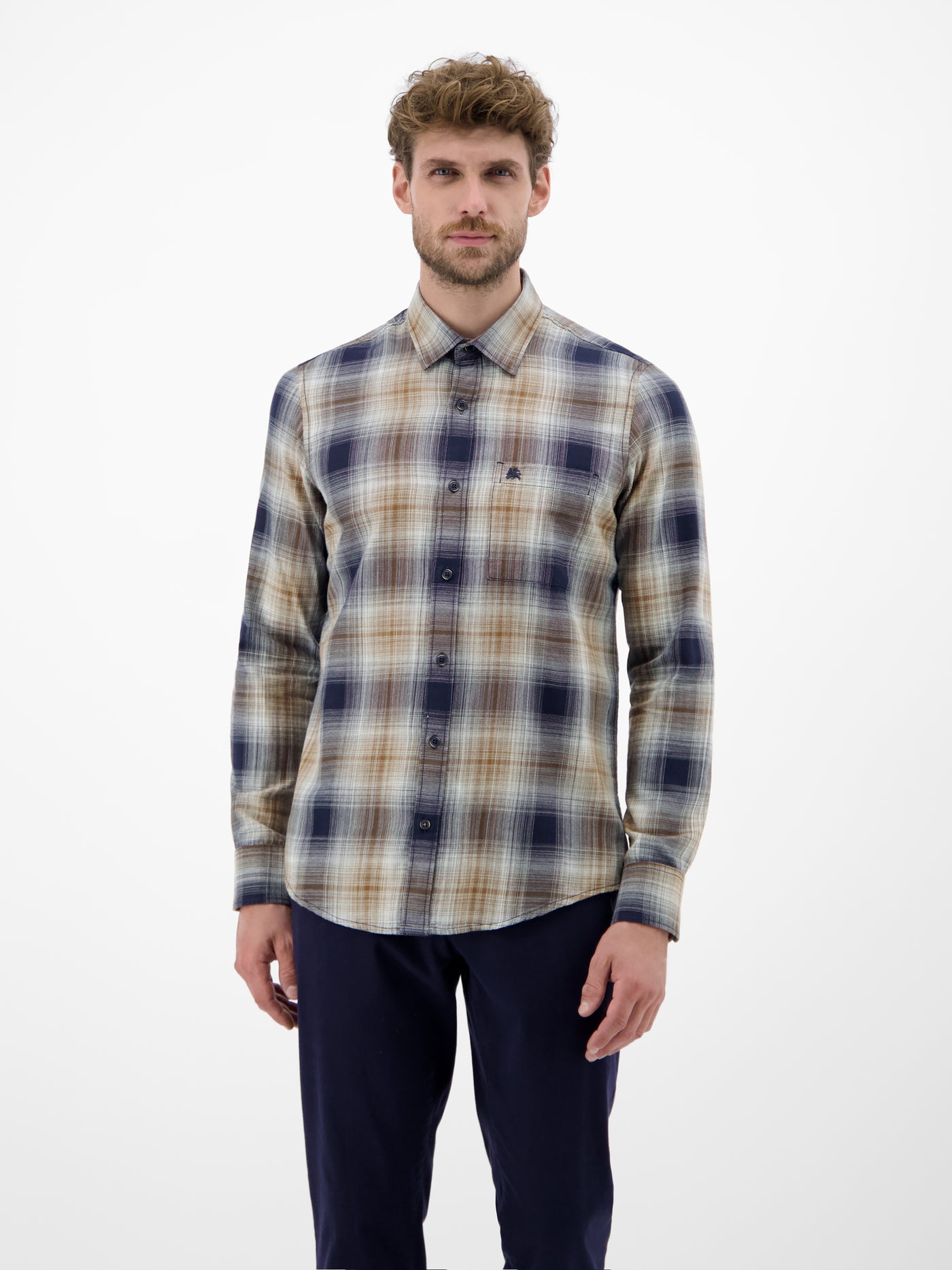 Herren Karohemd, charakterstark und stilbewusst - LERROS