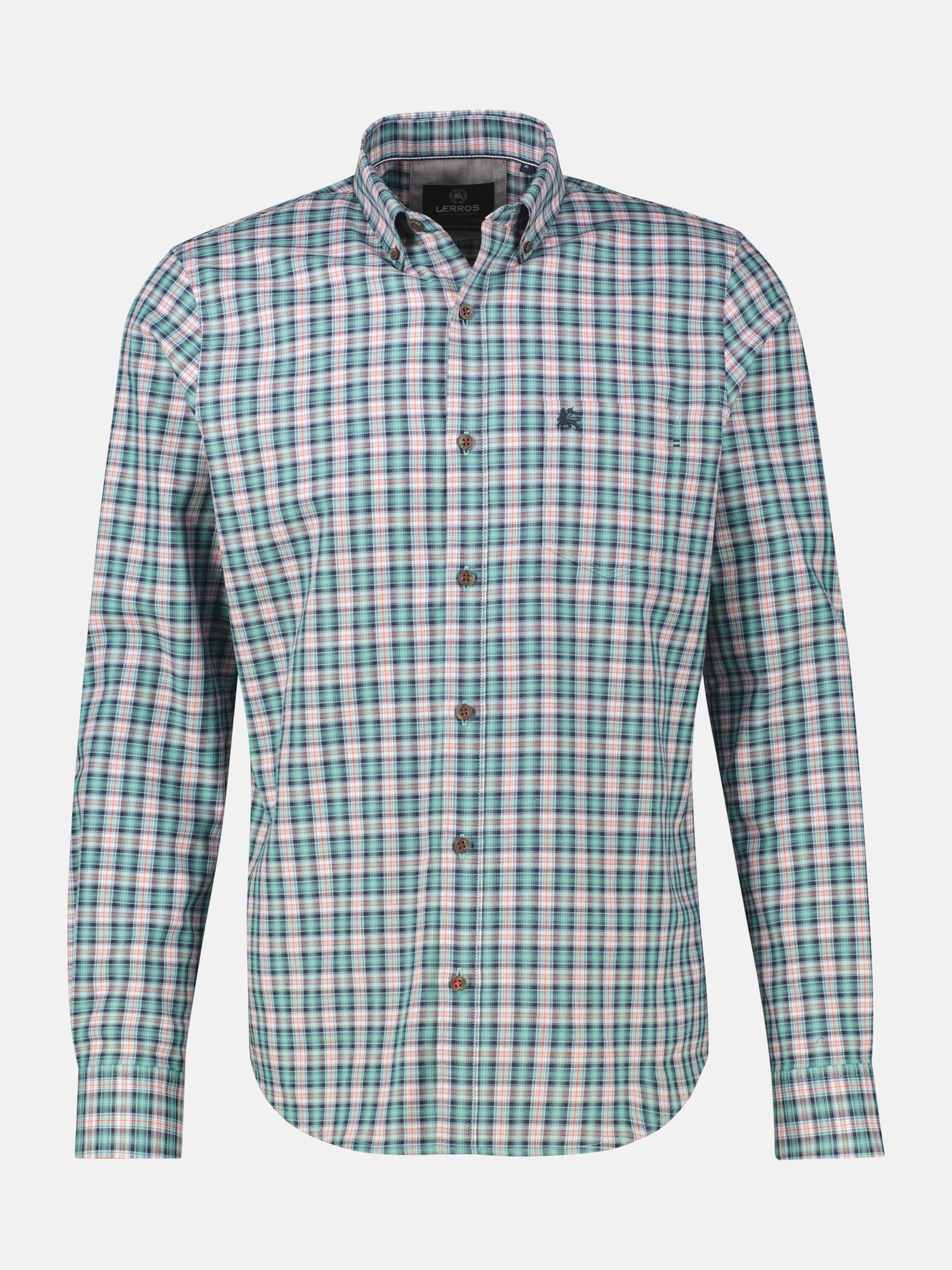 Kariertes Herrenhemd, sportiv und stilbewusst - LERROS