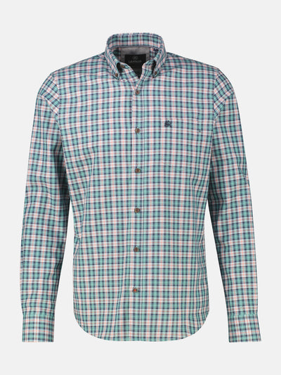 Kariertes Herrenhemd, sportiv und stilbewusst - LERROS