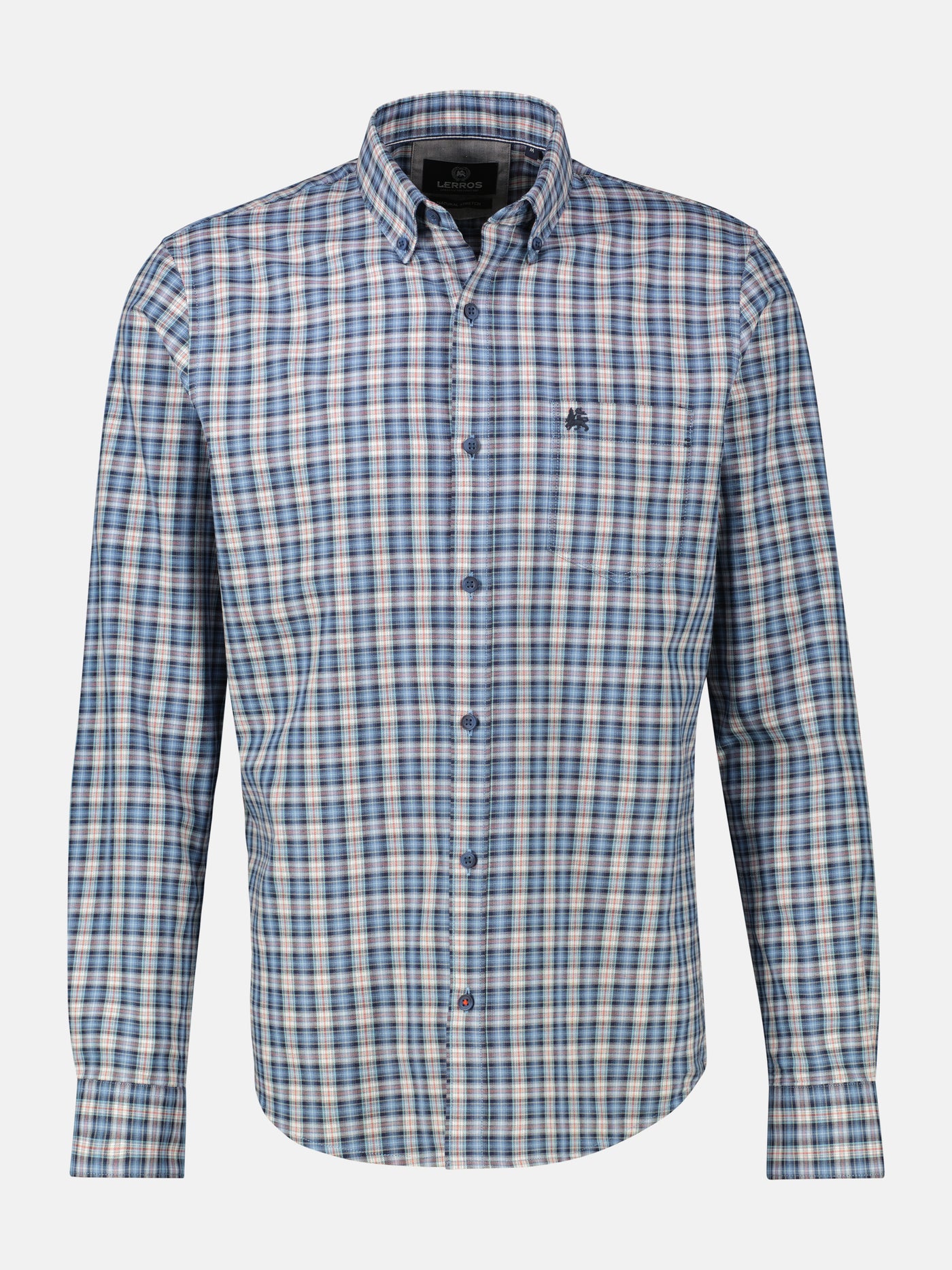 Kariertes Herrenhemd, sportiv und stilbewusst - LERROS