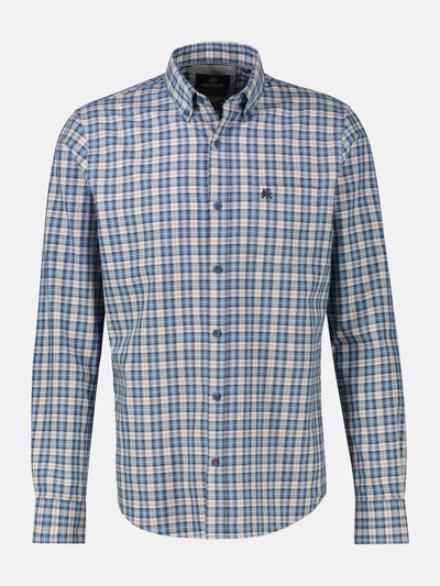 Kariertes Herrenhemd, sportiv und stilbewusst - LERROS