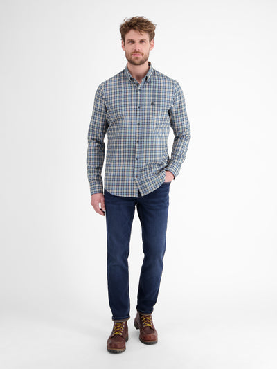 Kariertes Herrenhemd, sportiv und stilbewusst - LERROS