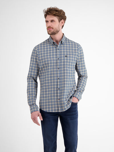 Kariertes Herrenhemd, sportiv und stilbewusst - LERROS