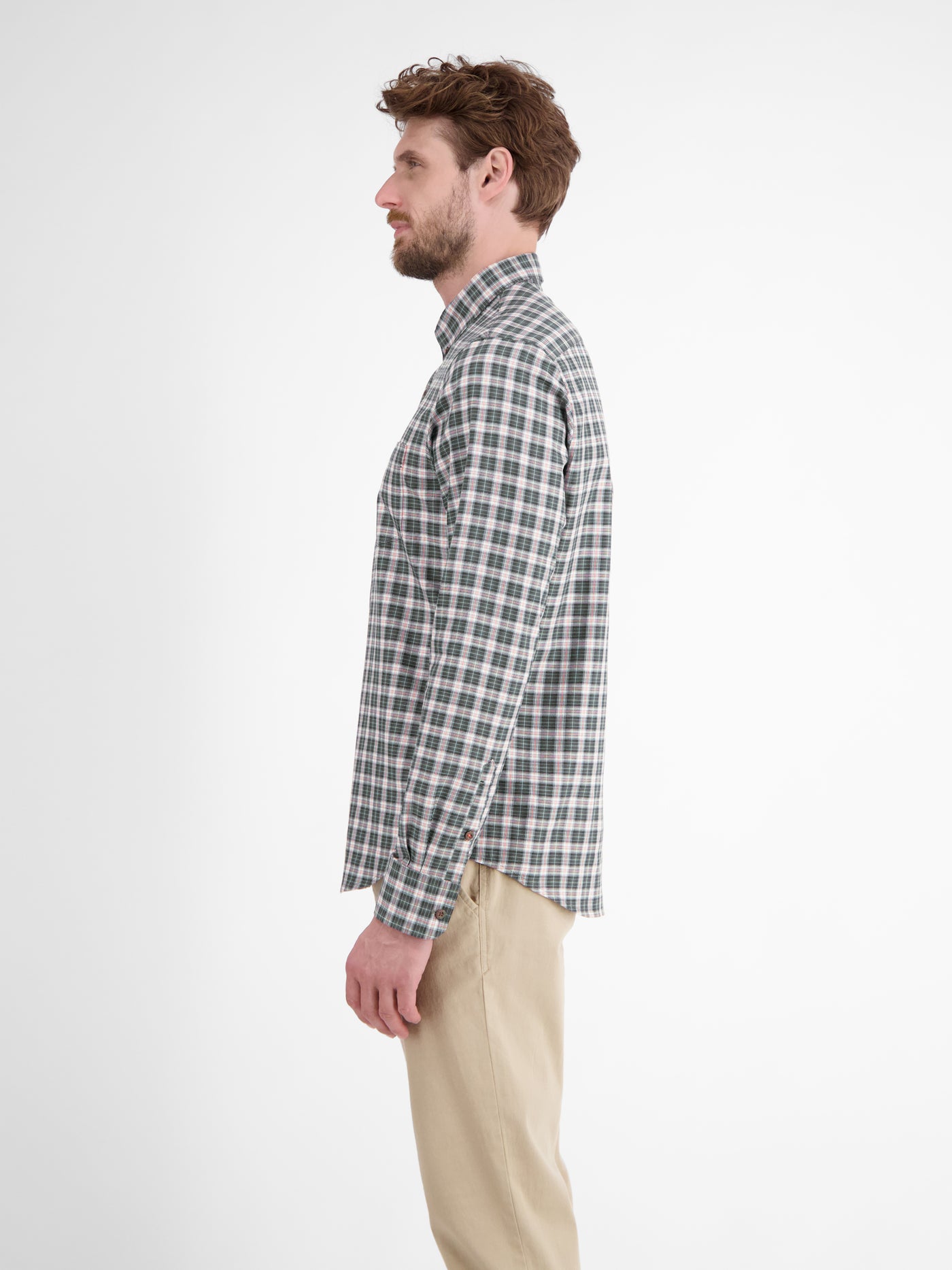 Kariertes Herrenhemd, sportiv und stilbewusst - LERROS