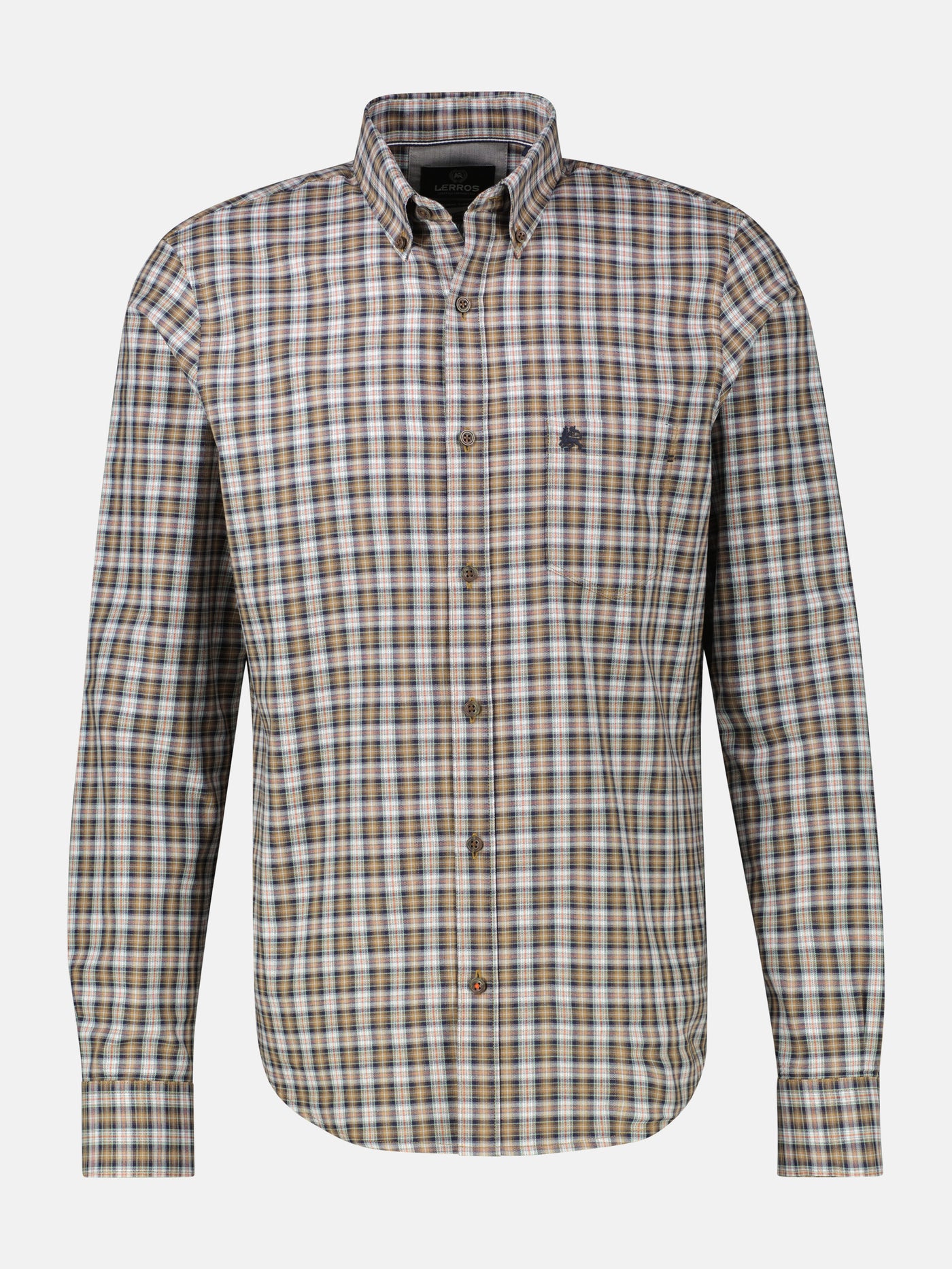 Kariertes Herrenhemd, sportiv und stilbewusst - LERROS