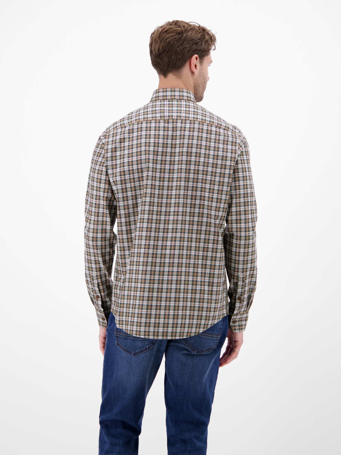 Kariertes Herrenhemd, sportiv und stilbewusst - LERROS